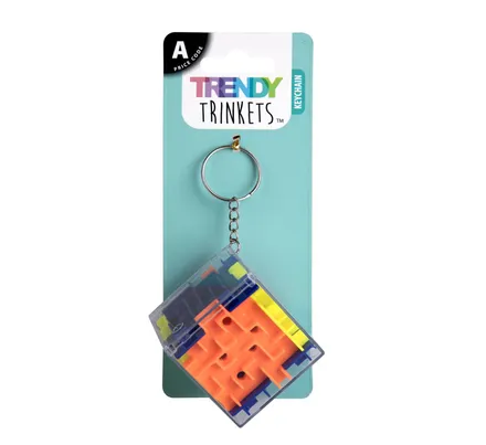 Maze Cube Keychain 4.5cm