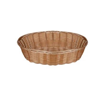 Woven Plastic Basket, 23 X 15 X 6cm