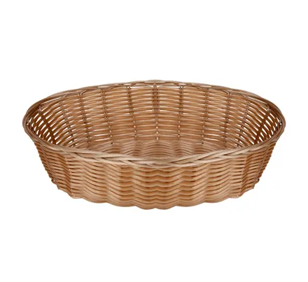 Woven Plastic Basket, 26 X 15 X 8cm