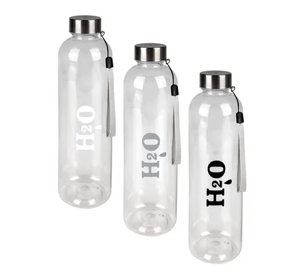 Water Bottle With Screw Cap, 1l