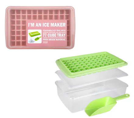 Ice Tray, 77 Cubes