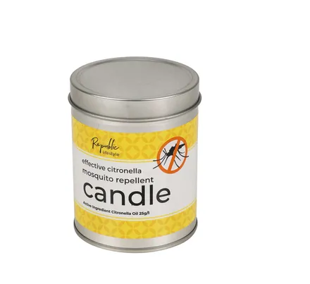 Citronella Candle Tin 250g