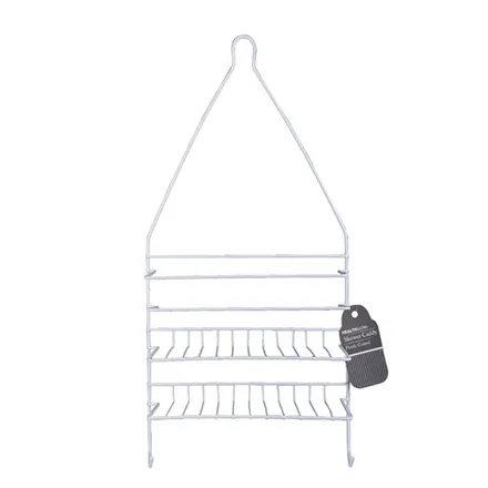 Plastic Coated Wire Shower Caddy 48cm