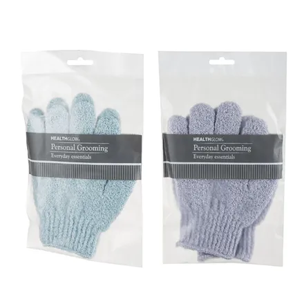 Bath Body Glove 18cm, Assorted Colours