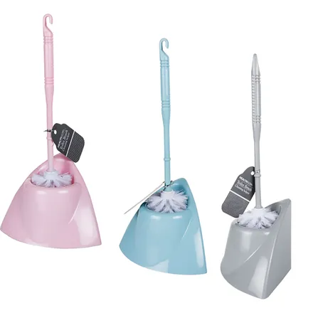 Toilet Brush With Stand Assorted Colours