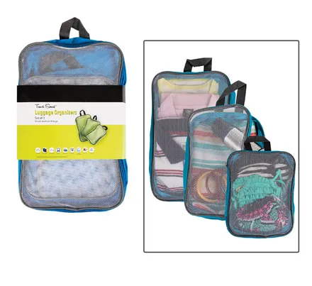 Luggage Organisers, 3-Piece