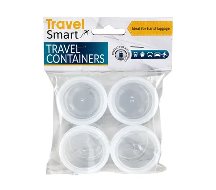 Travel Tubs 30ml, 4-Piece