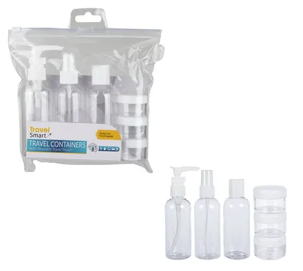 Travel Container Set, 100ml, 6-Piece