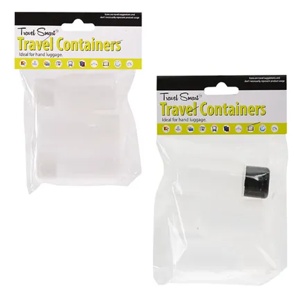 Travel Bottles 50ml, 3-Piece