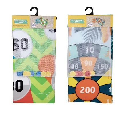 Game Towel 70 X 130cm Inc. 8 Game Pieces