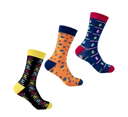 Colourful Zodiac Socks