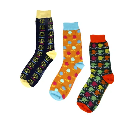 Colourful Zodiac Socks