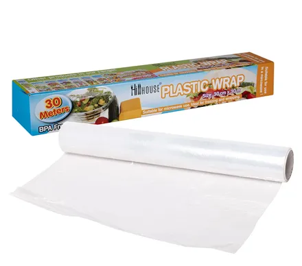 Plastic Wrap, 30cm Wide X 30m Long