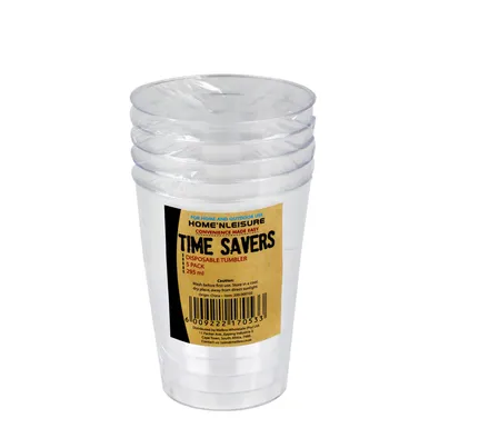 Disposable Water Tumblers, 295ml