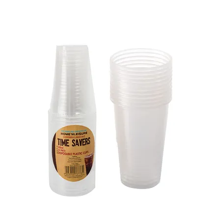 Plastic Picnic Cups, 200ml, 20-Piece