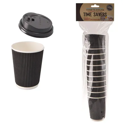 Paper Picnic Cups, 250ml, 10-Piece