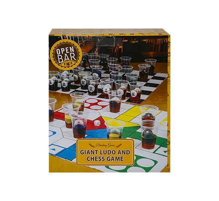 Giant Ludo & Chess Drinking Game