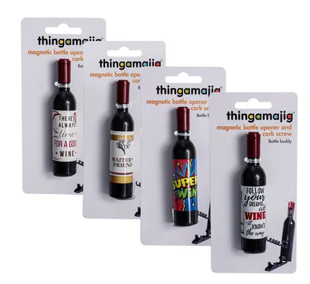 Thingamajig Bottle Opener And Corkscrew