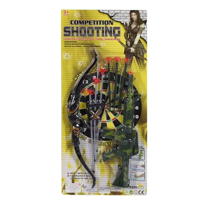 Rifle Gun & Archery Dart Set, 9-Piece