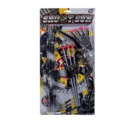 Rifle Gun & Archery Dart Set, 10-Piece