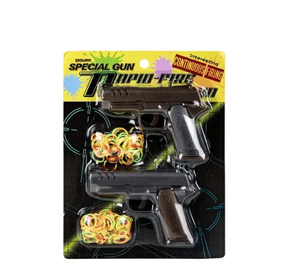 Rubber Band Gun, 2-Piece Set