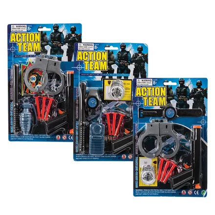 Police Gun Play Set, 7-Piece