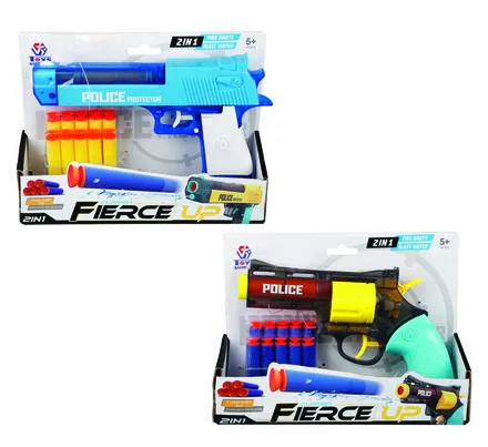 Water Gun 2-In-1 Foam Dart, 11-Piece