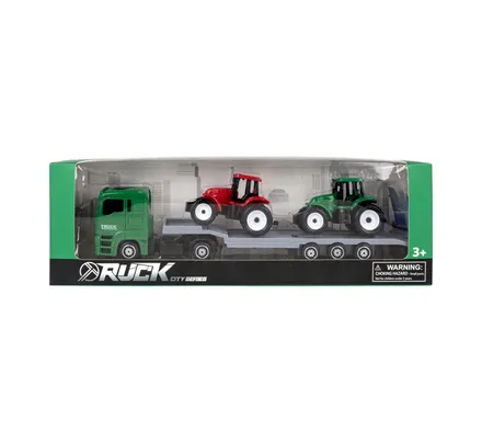 Transporter Truck With Tractors, 31cm