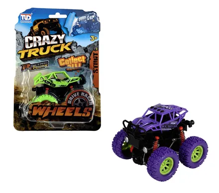 Mom=Nster Buggy Friction Jeep, 10cm