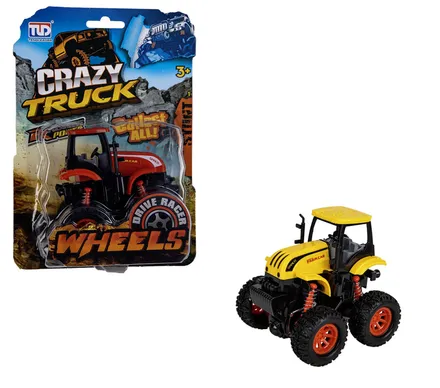 Monster Farm Friction Jeep, 10cm