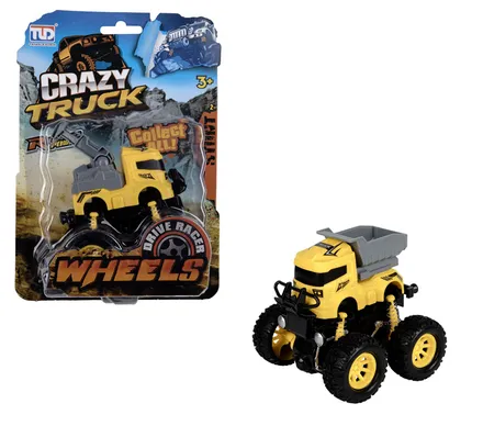 Monster Construction Friction Jeep, 10cm