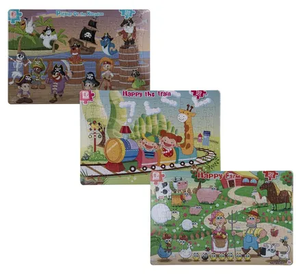 Educational Jigsaw Puzzle, 120-Piece