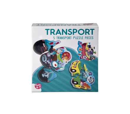 Transport Puzzle, 19-Piece