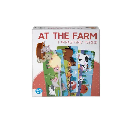 At Farm Puzzles, 16-Piece