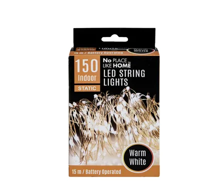 150 Led String Light, Warm White, 15m