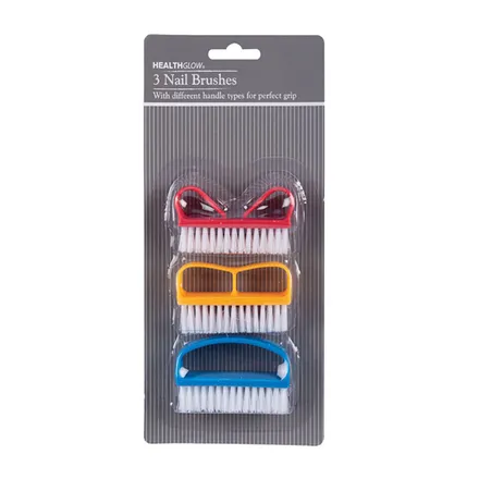 Nail Brush Set, 3-Piece