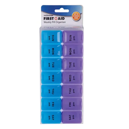 Pill Reminder, 14 Compartments