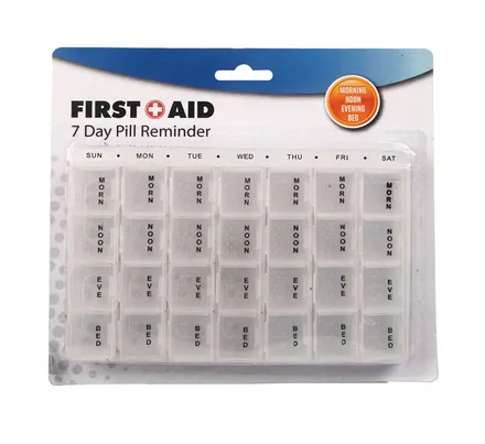 Pill Reminder, 28 Compartments