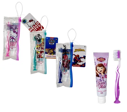 Toothbrush And Toothpaste Set