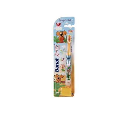 Kids Soft Toothbrush With Cap