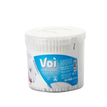 Voi Cotton Tipped Earbuds, 300-Piece