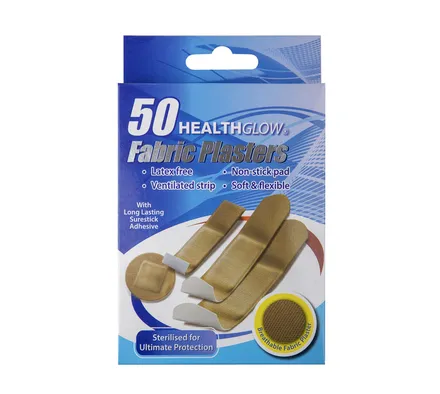 Plaster, 50-Piece, Assorted Sizes