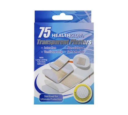 Plasters, 75-Piece, Assorted Sizes