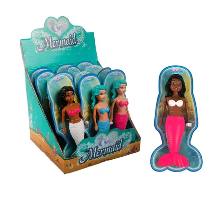 Swimming Mermaid Doll, 18cm