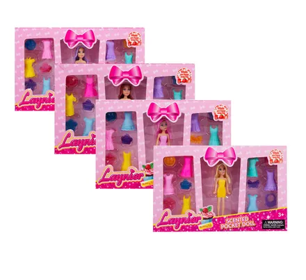 Scented Pocket Doll Set, 14-Piece