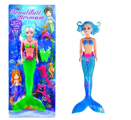 Mermaid Doll With Light Up Tail & Music