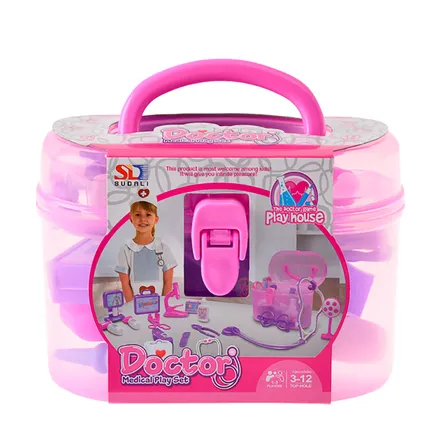 Doctors Play Set In Carry Case, 15-Piece