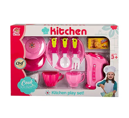 Coffee & Cake Set With Kettle, 11-Piece