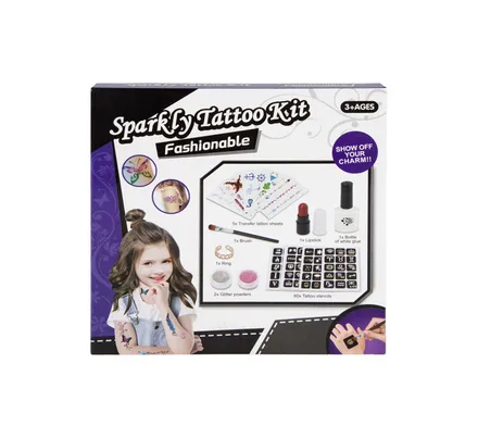 Sparkly Tattoo Kit