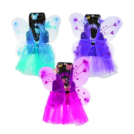 Wings & Tutu Dress Up Set